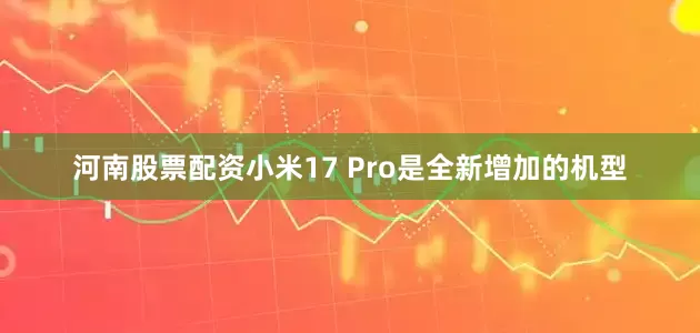 河南股票配资小米17 Pro是全新增加的机型